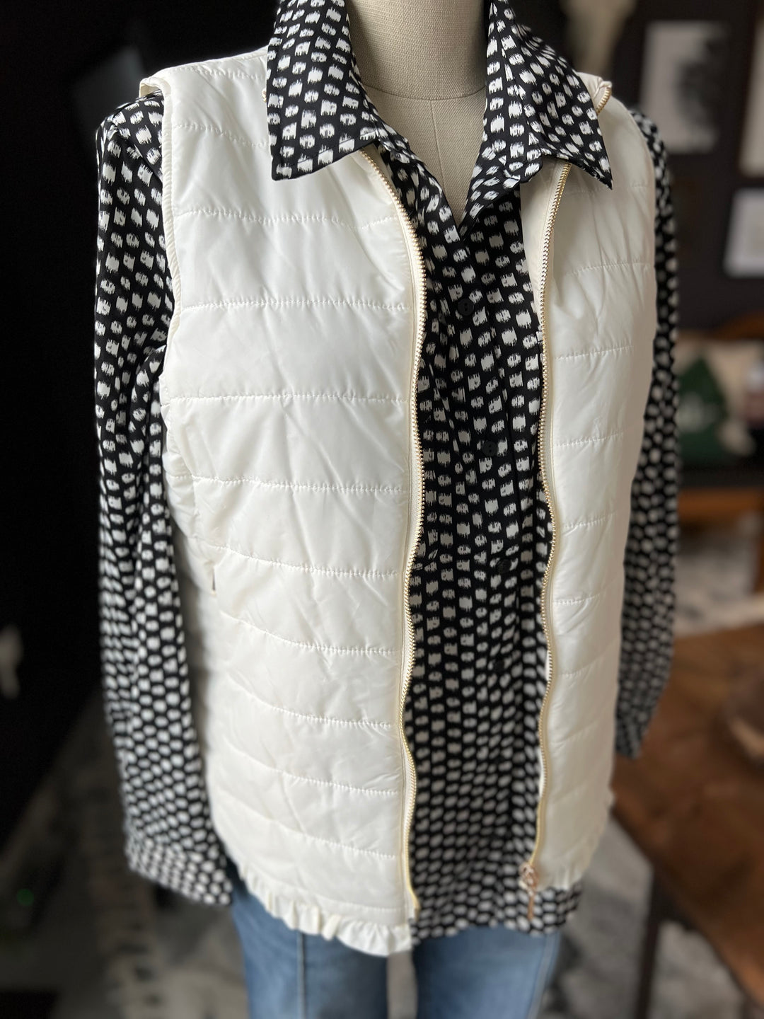 Quilted Vest from Multiples
