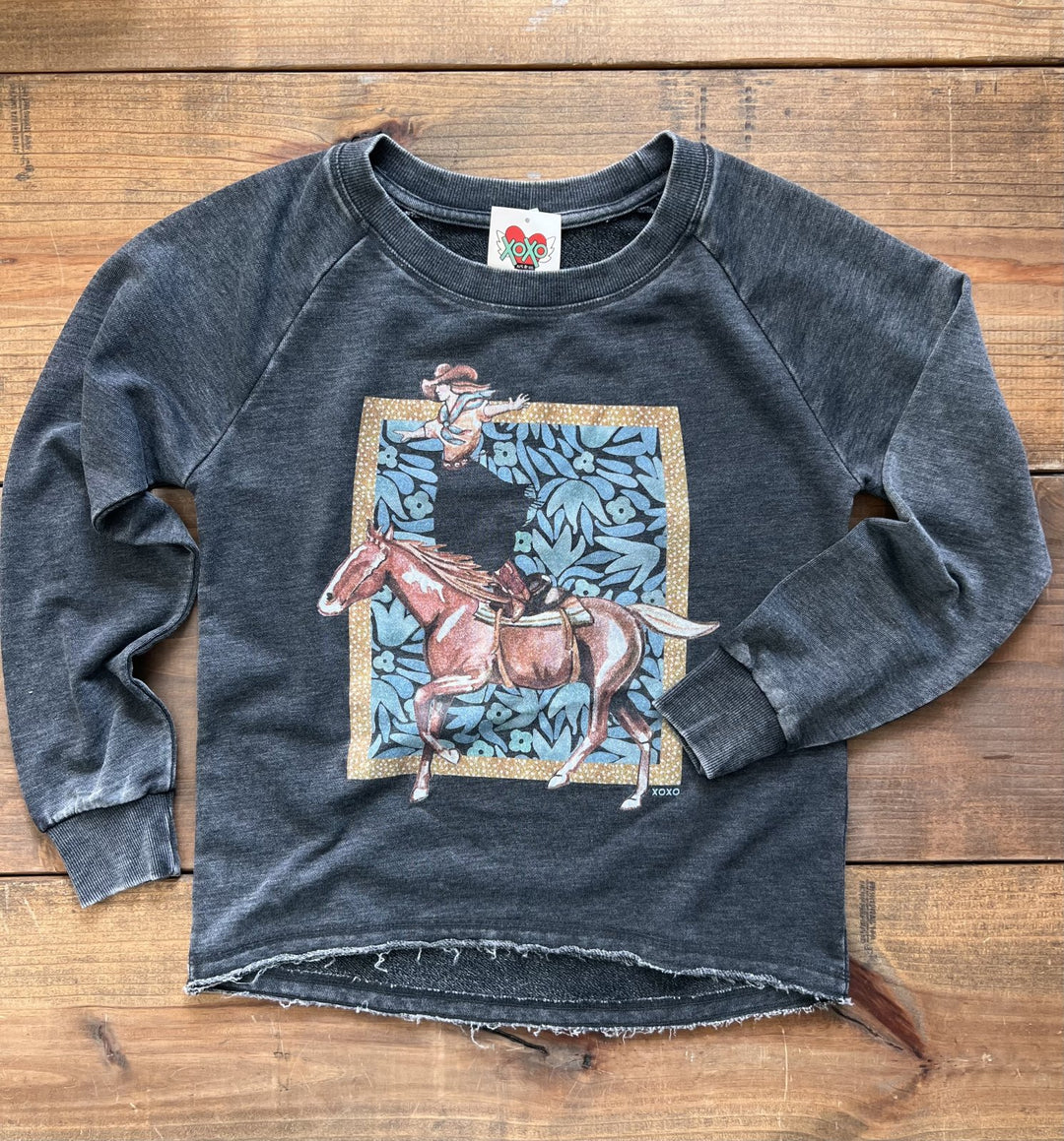 Trick Pony Sweatshirt from XOXO Art & Co
