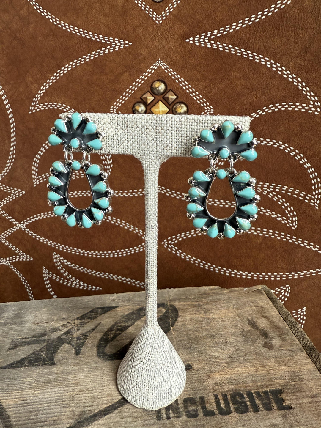 Horseshoe Cluster Earrings from Paige Wallace