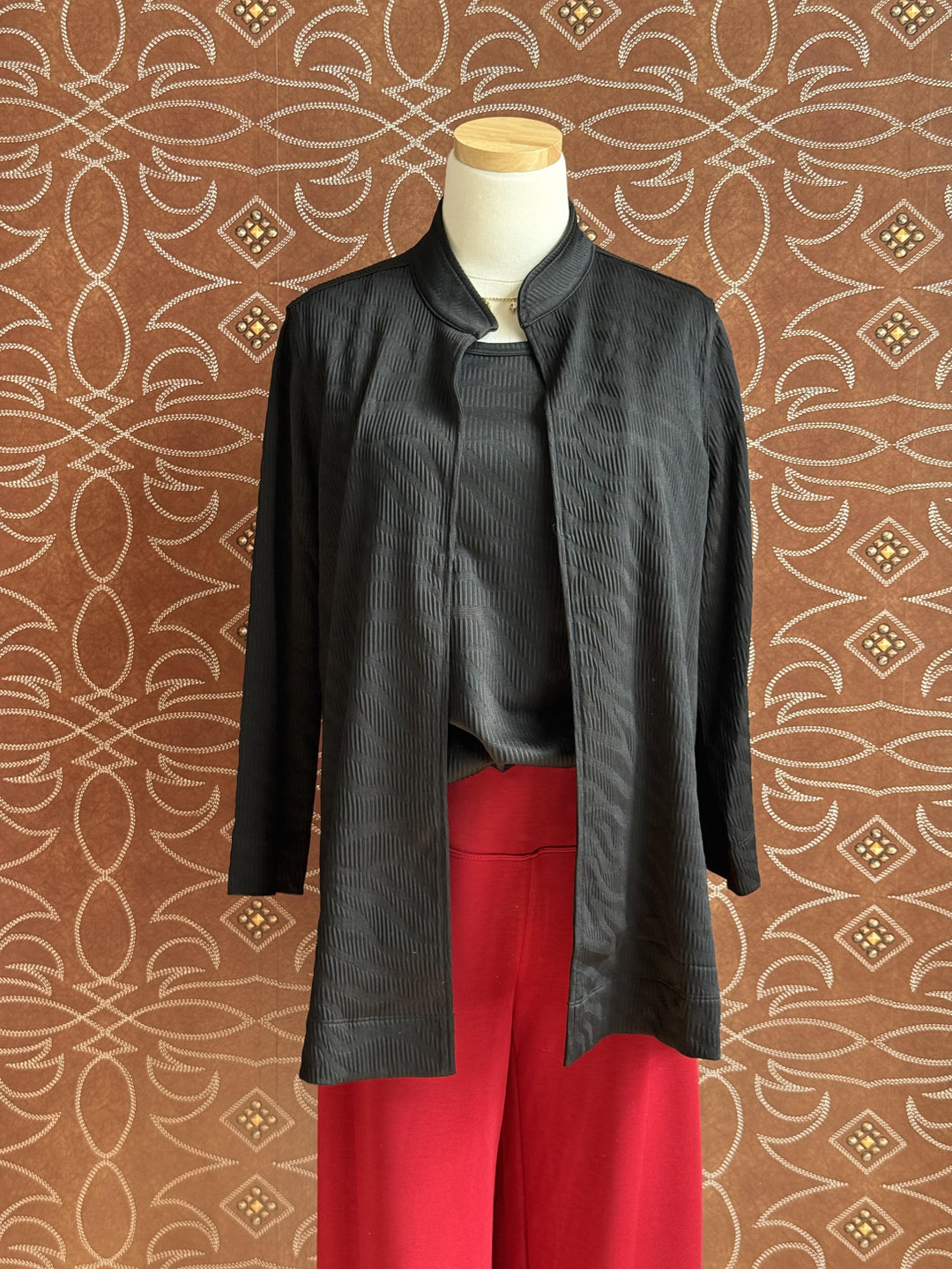 Textured Jacket Set from Multiples