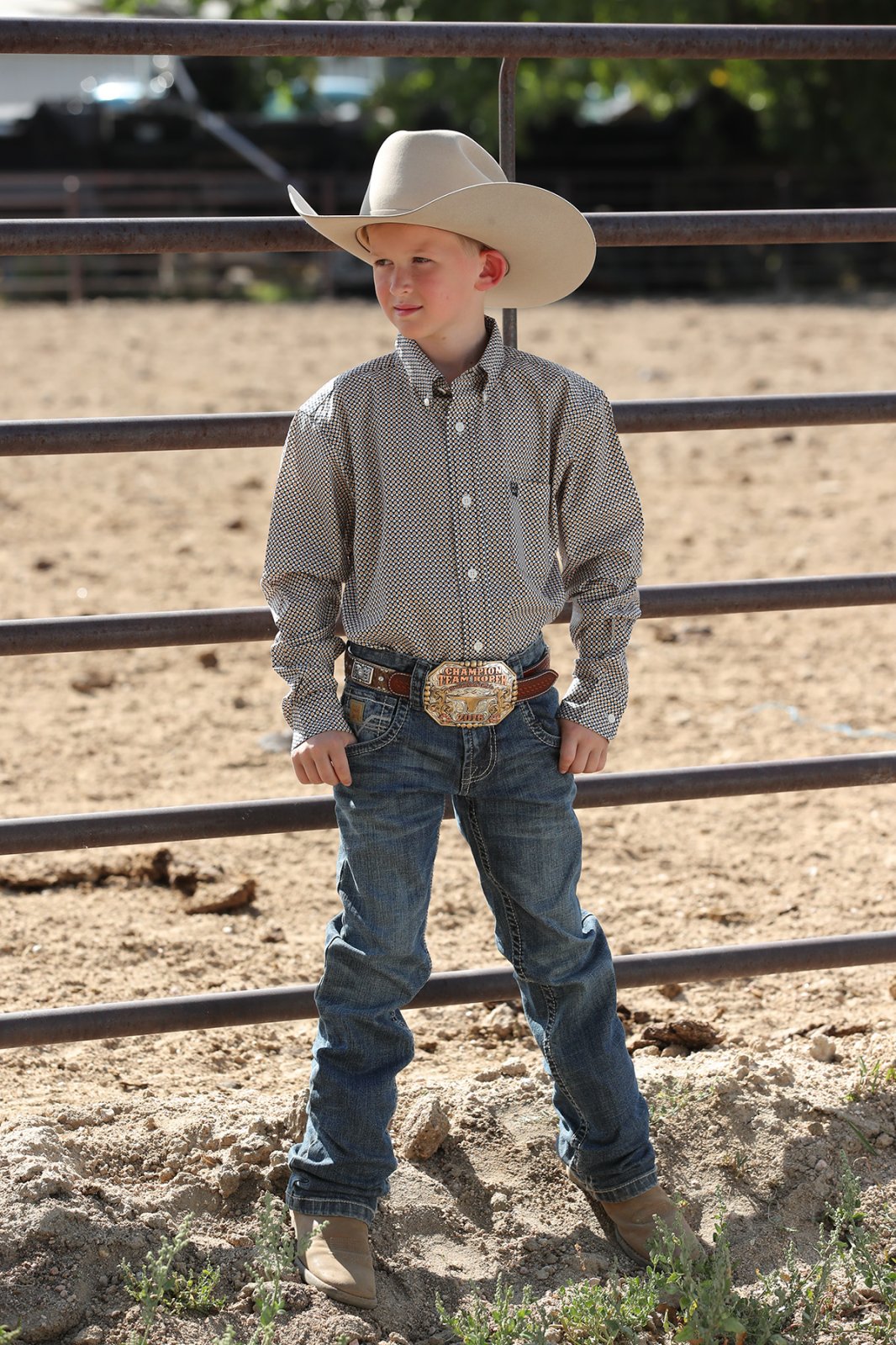 Classic Fit Print Woven from Cinch