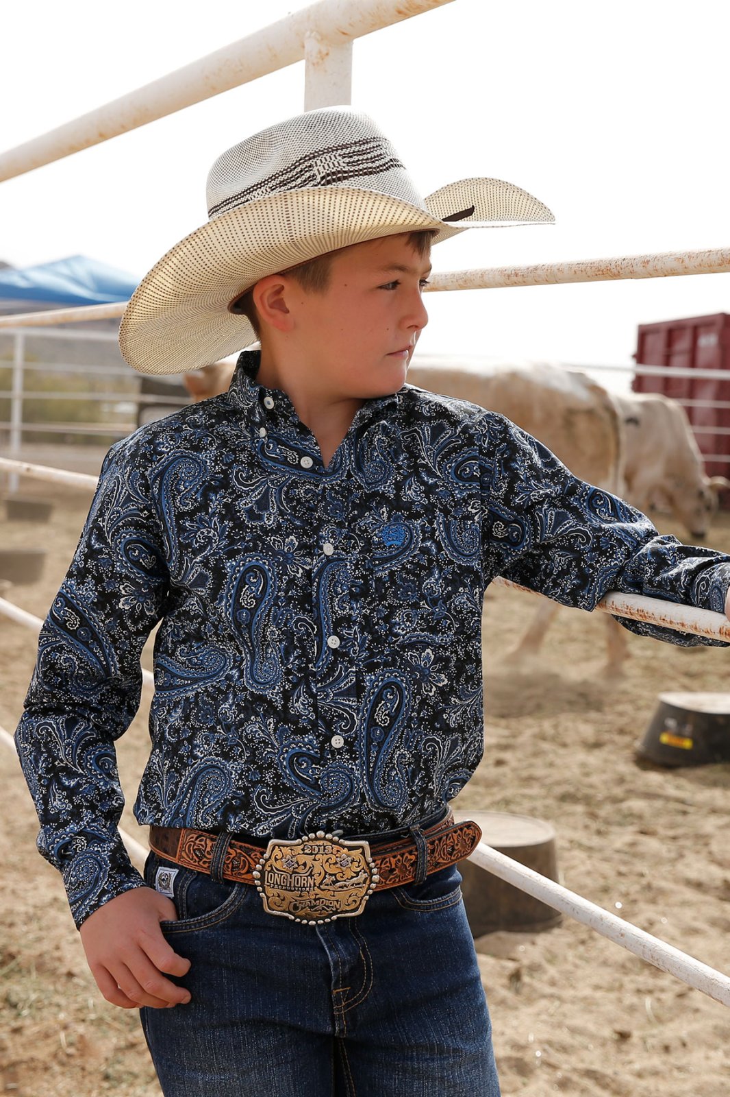 Classic Fit Paisley Woven from Cinch