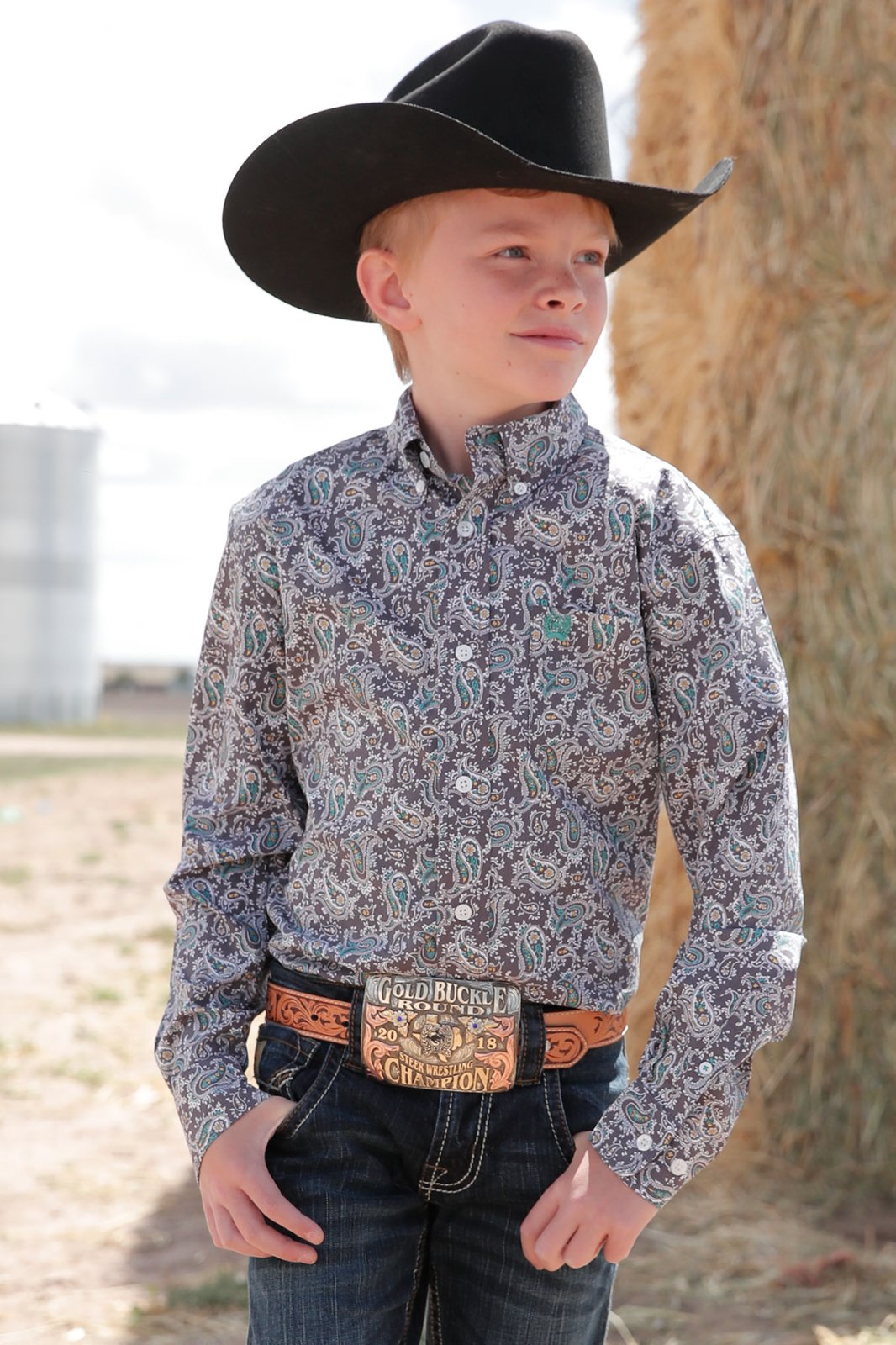 Classic Fit Print Woven from Cinch