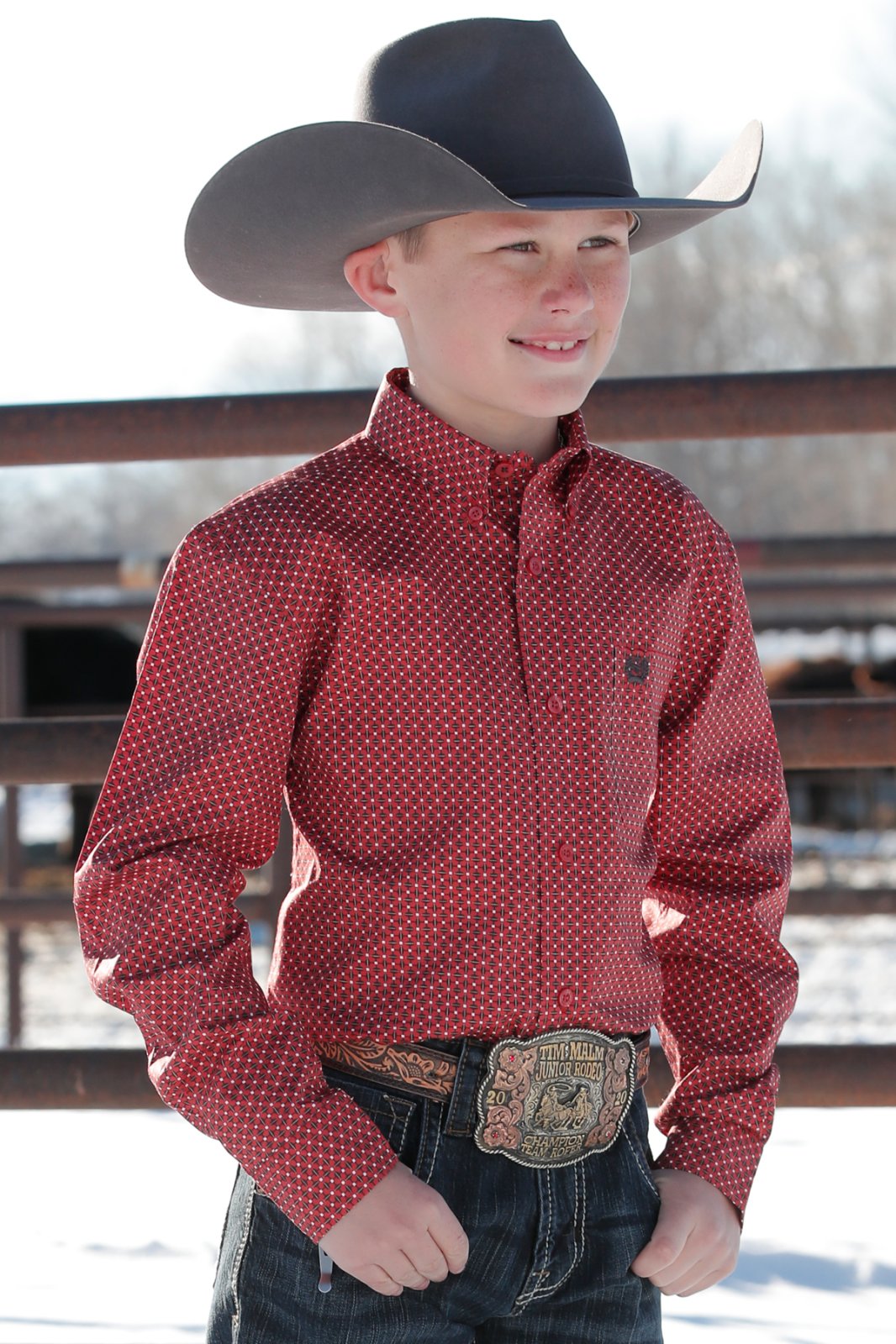 Classic Fit Print Shirt from Cinch