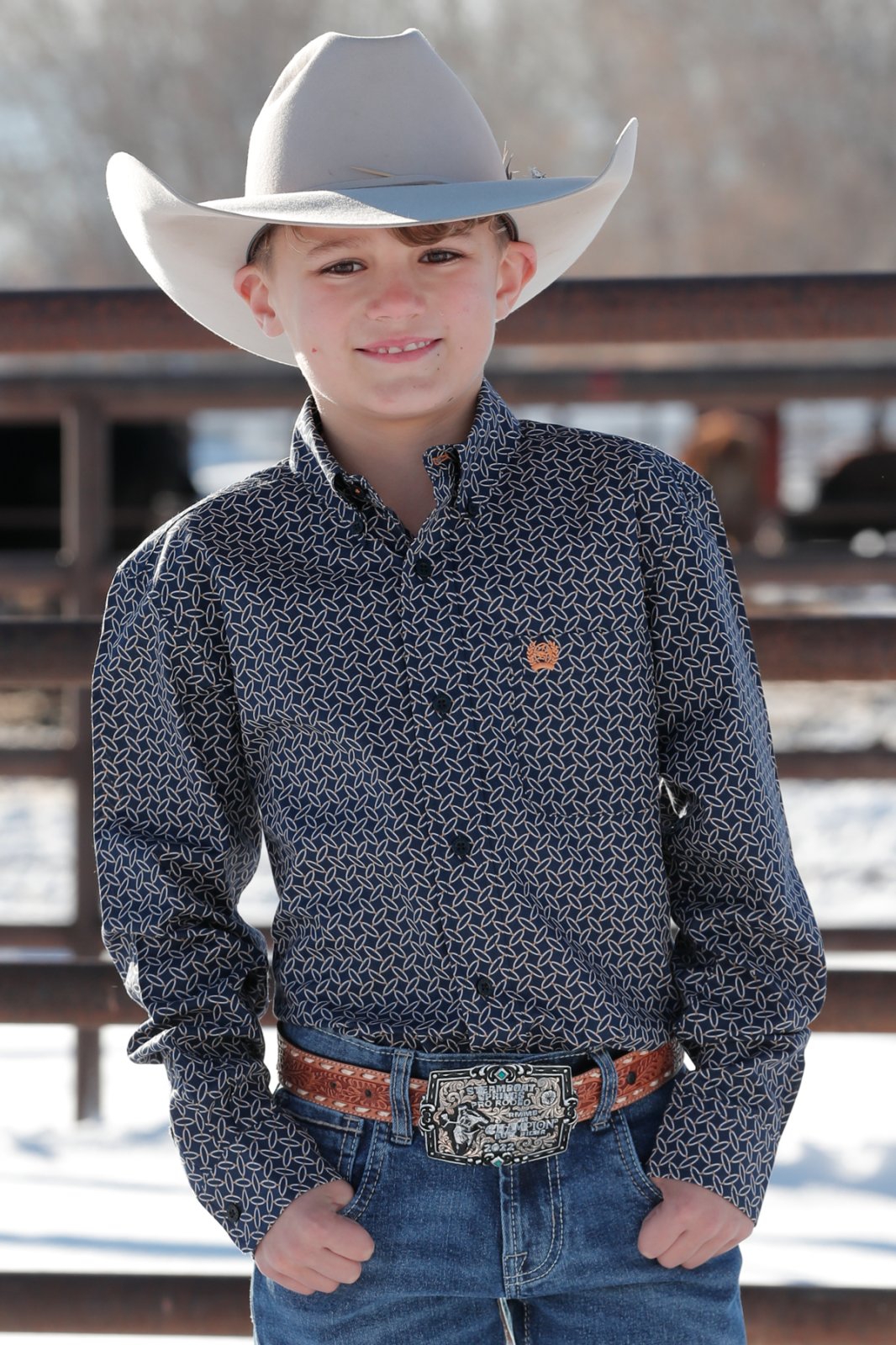Classic Fit Print Shirt from Cinch