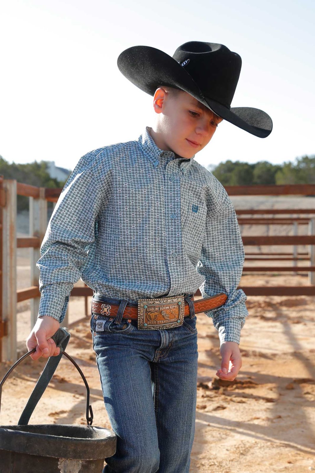 Classic Fit Print Shirt from Cinch