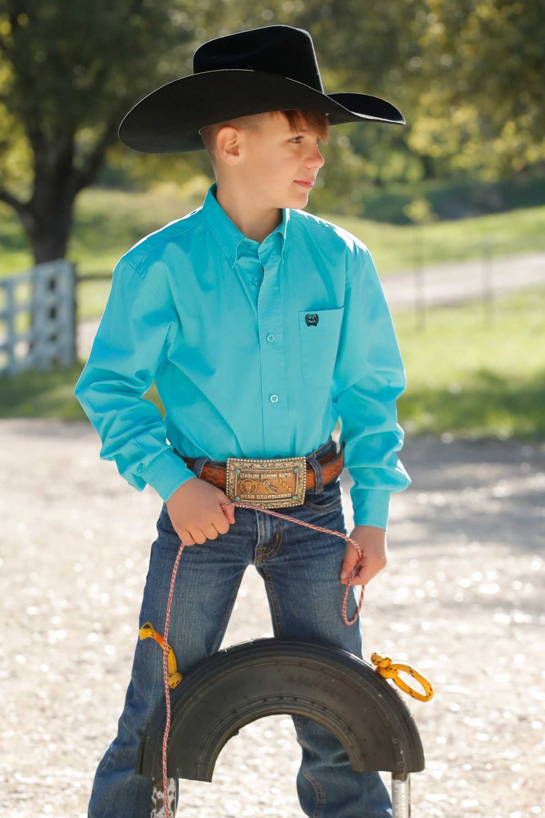Classic Fit Solid Shirt from Cinch