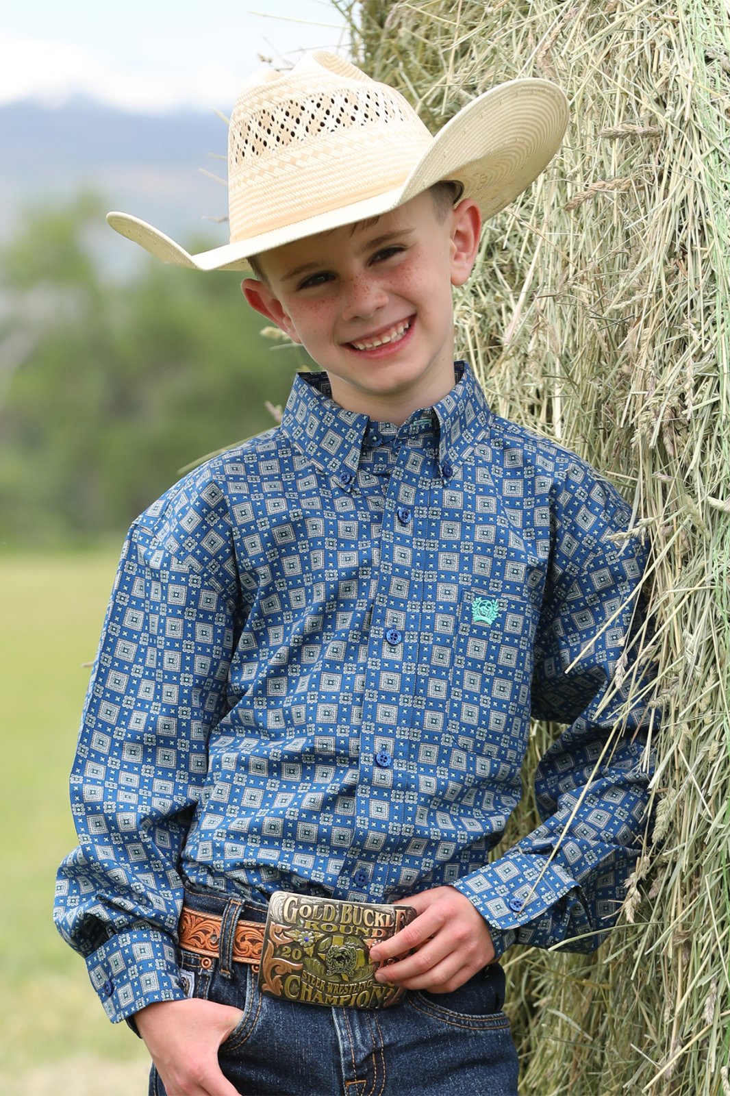 Classic Fit Print Shirt from Cinch