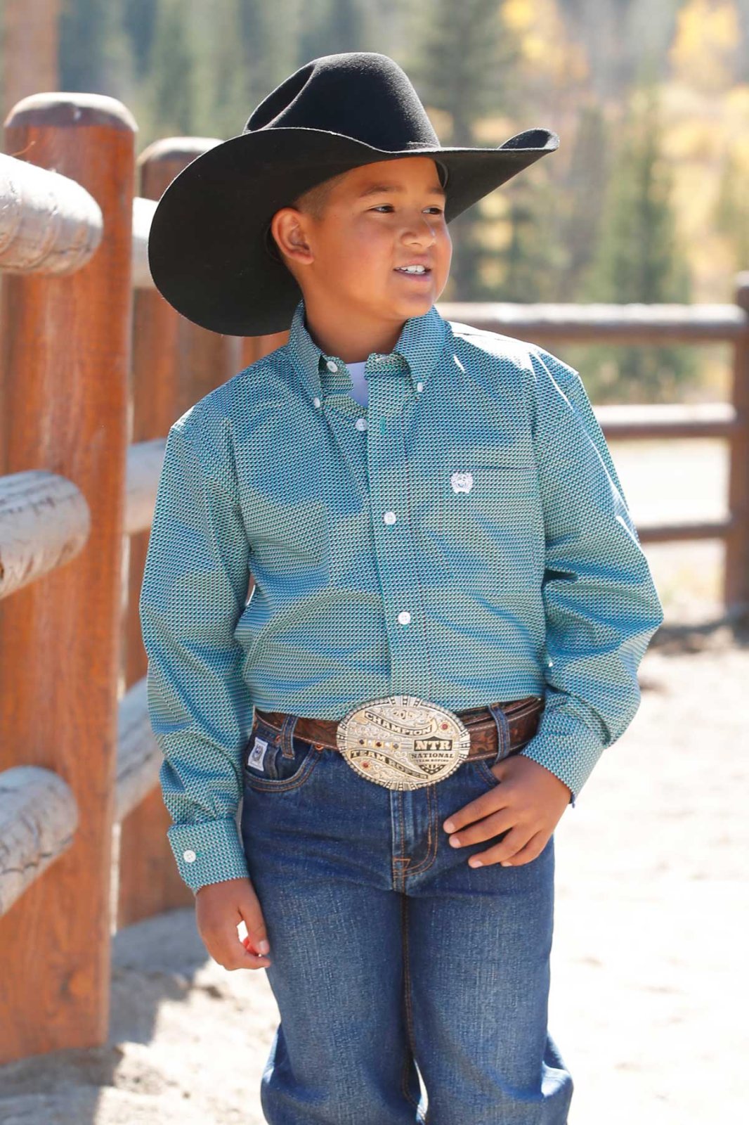 Classic Fit Print Shirt from Cinch