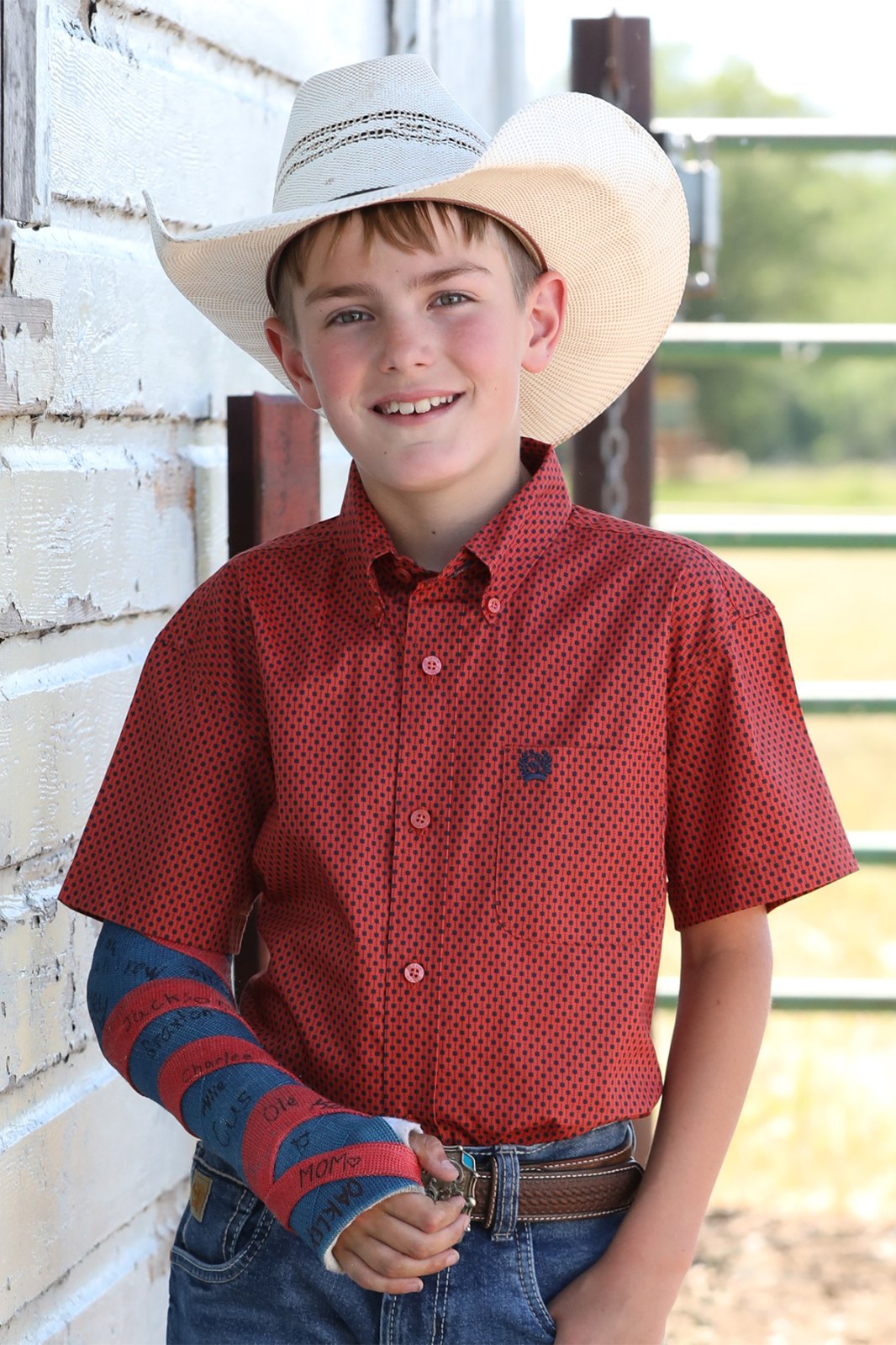Classic Fit Print Shirt from Cinch
