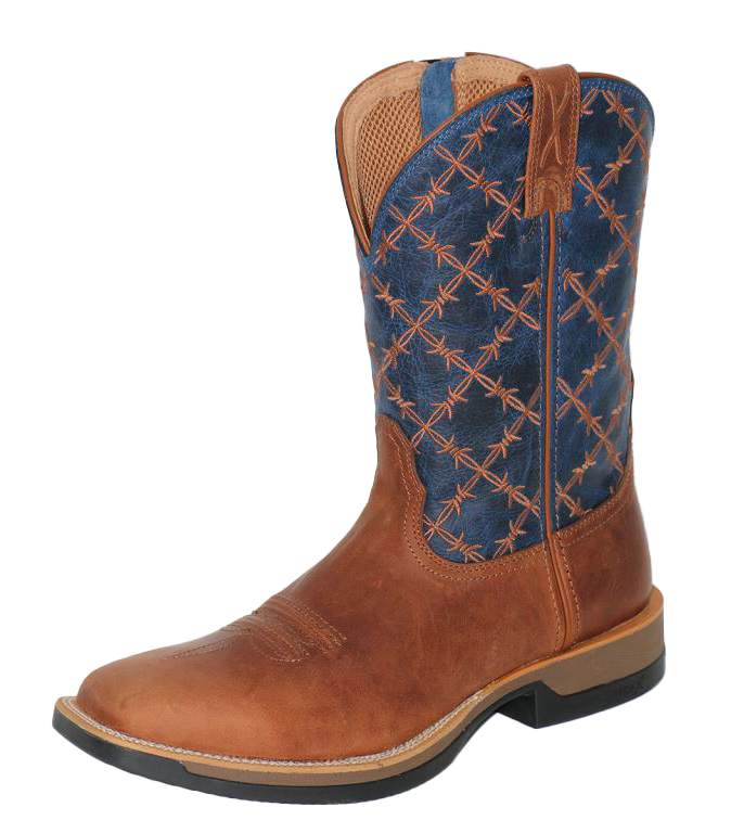 11" Tech X Boot Saddle & True Blue from Twisted X