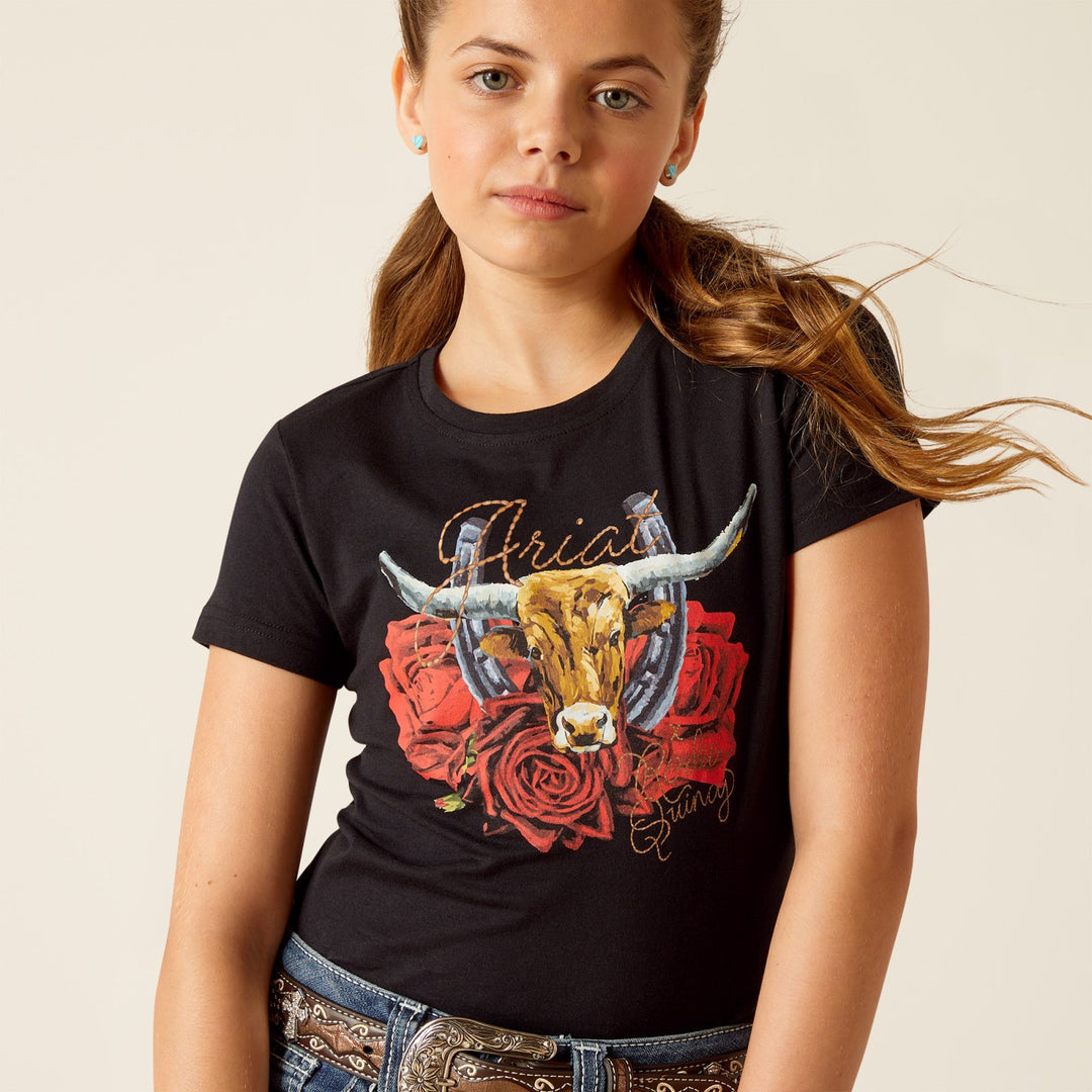 Girls Steer Rodeo Quincy Tee from Ariat