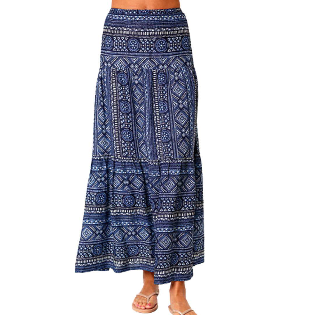 Tribal Print Skirt from Roper