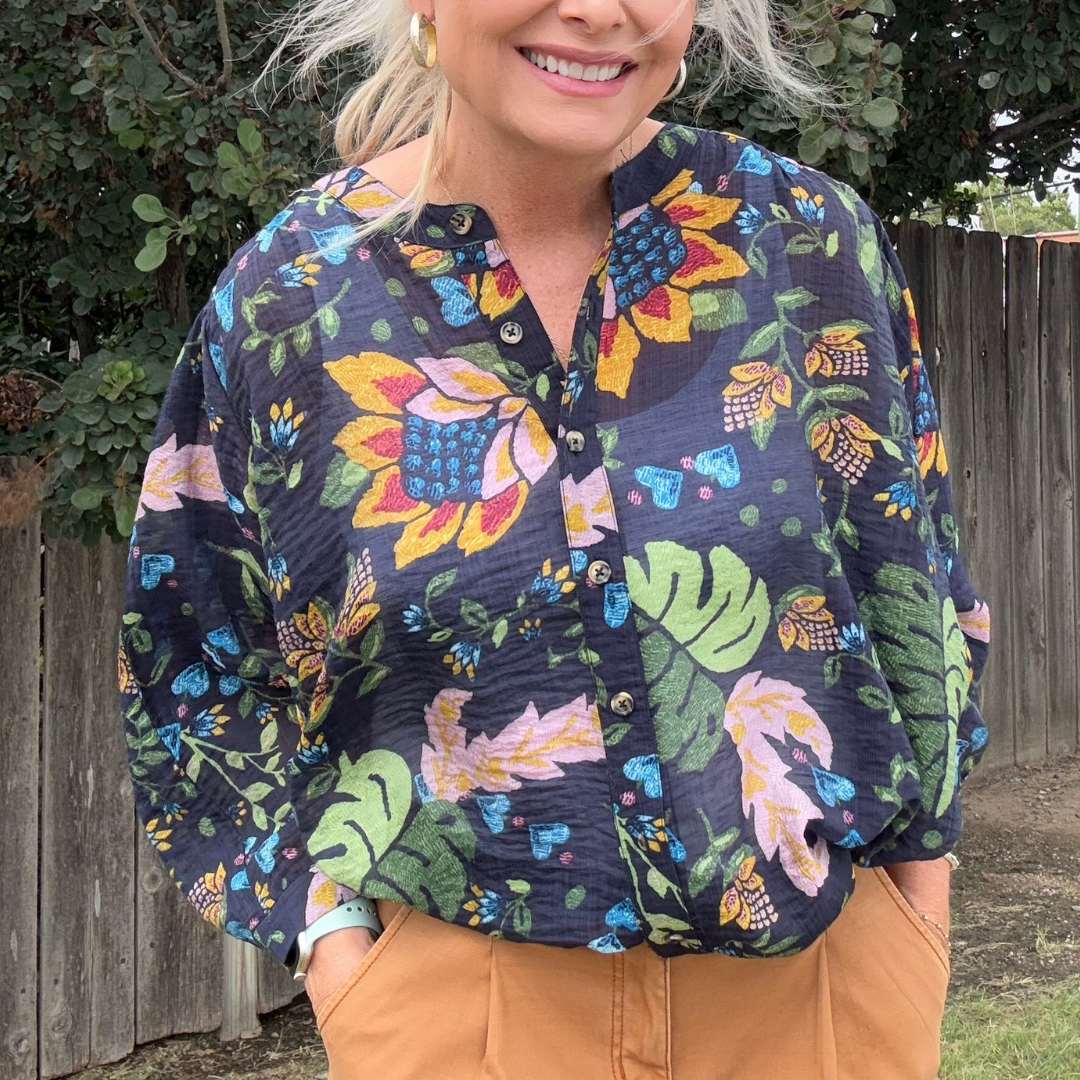 Flowy Dolman Sleeve Top from Tribal