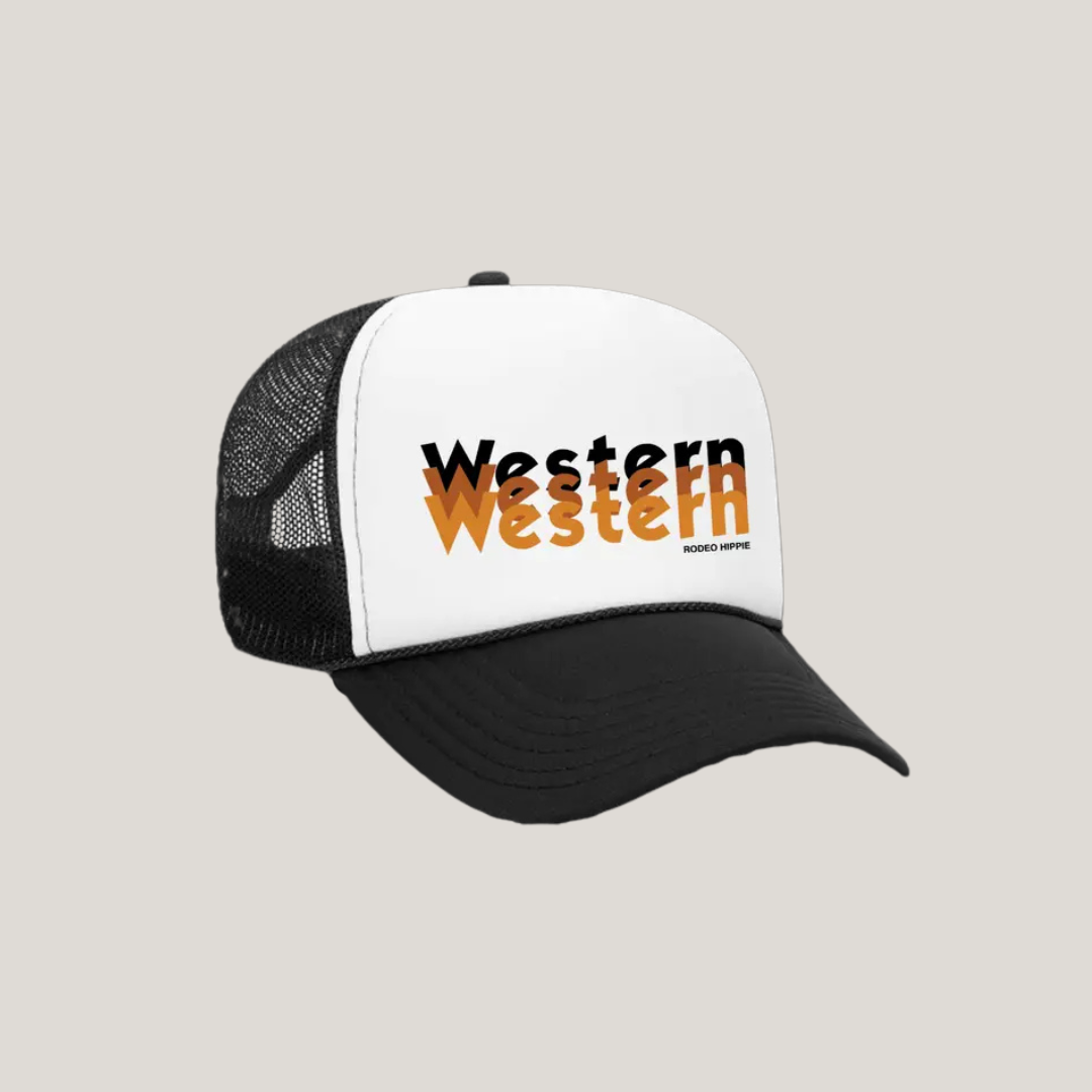 Western Trucker Hat from Rodeo Hippie