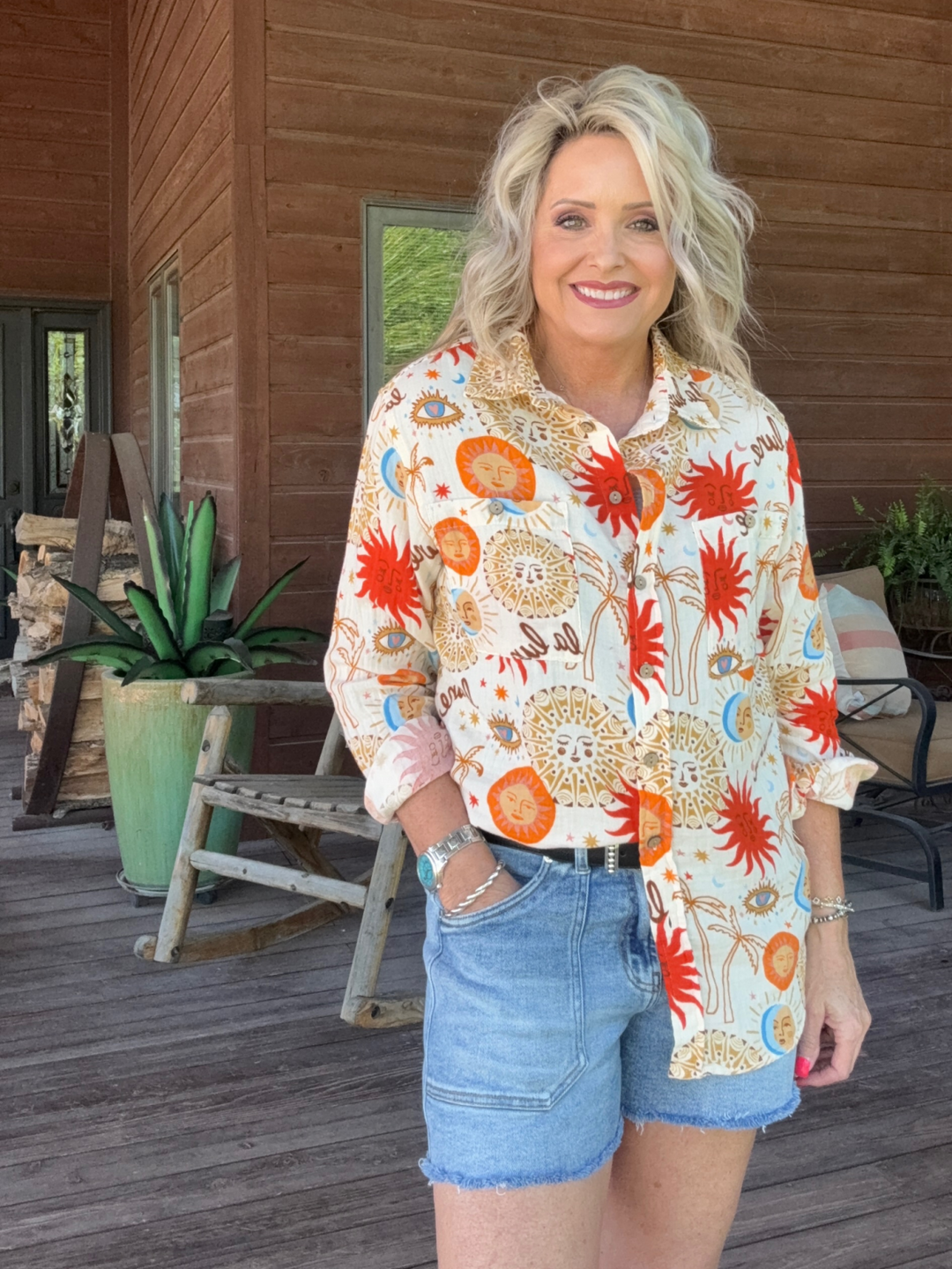 Sunny Camp Shirt from Ivy Jane