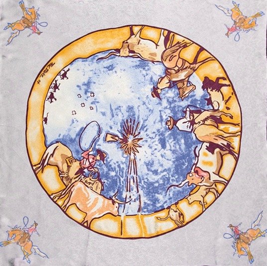 Limited Edition Windmill Silver Wild Rag