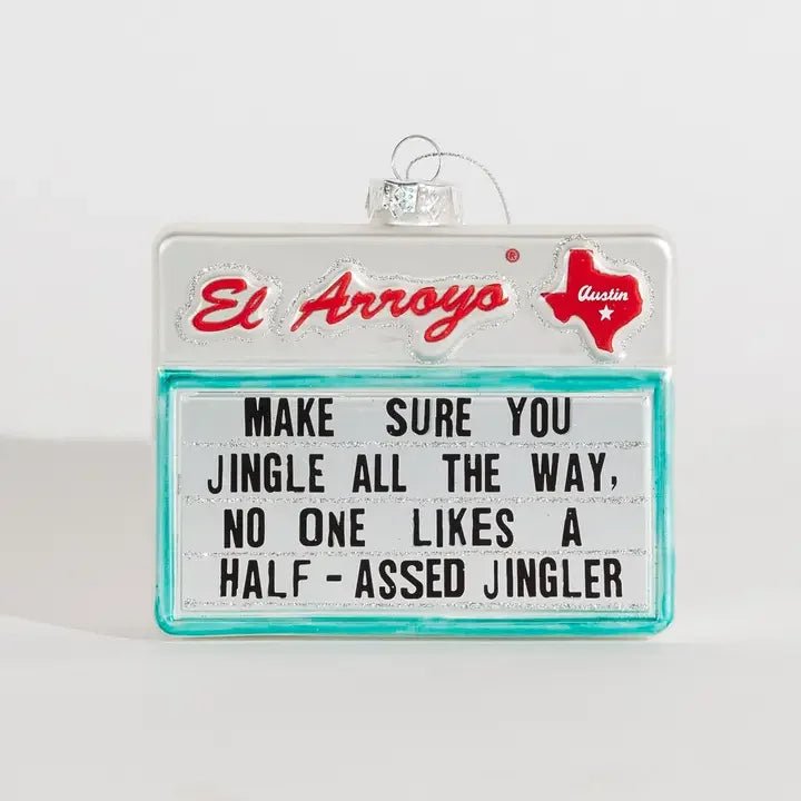 Make Sure you Jingle...Christmas Ornament