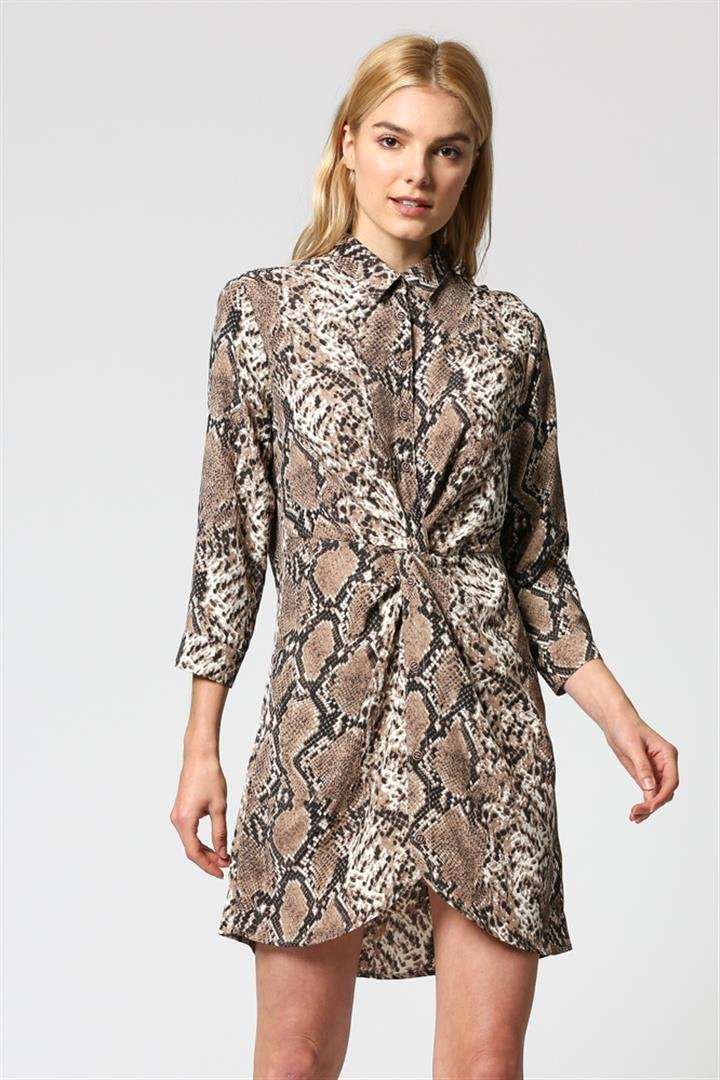 Snake Print Dress from Fate