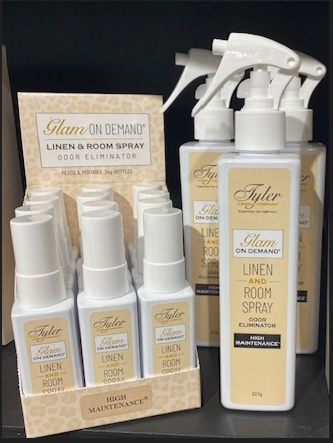 Glam on Demand Line & Room Spray from Tyler Candles