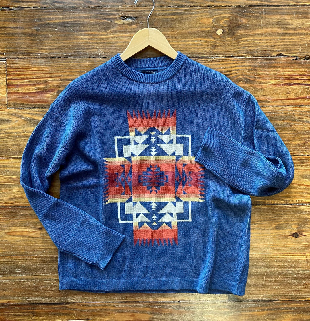 Graphic Cotton Sweater from Pendleton