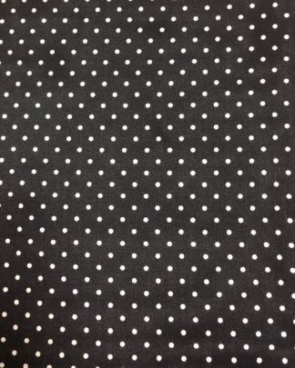 20" Cowboy Black Polka Dot Wildrag from Wyoming Traders