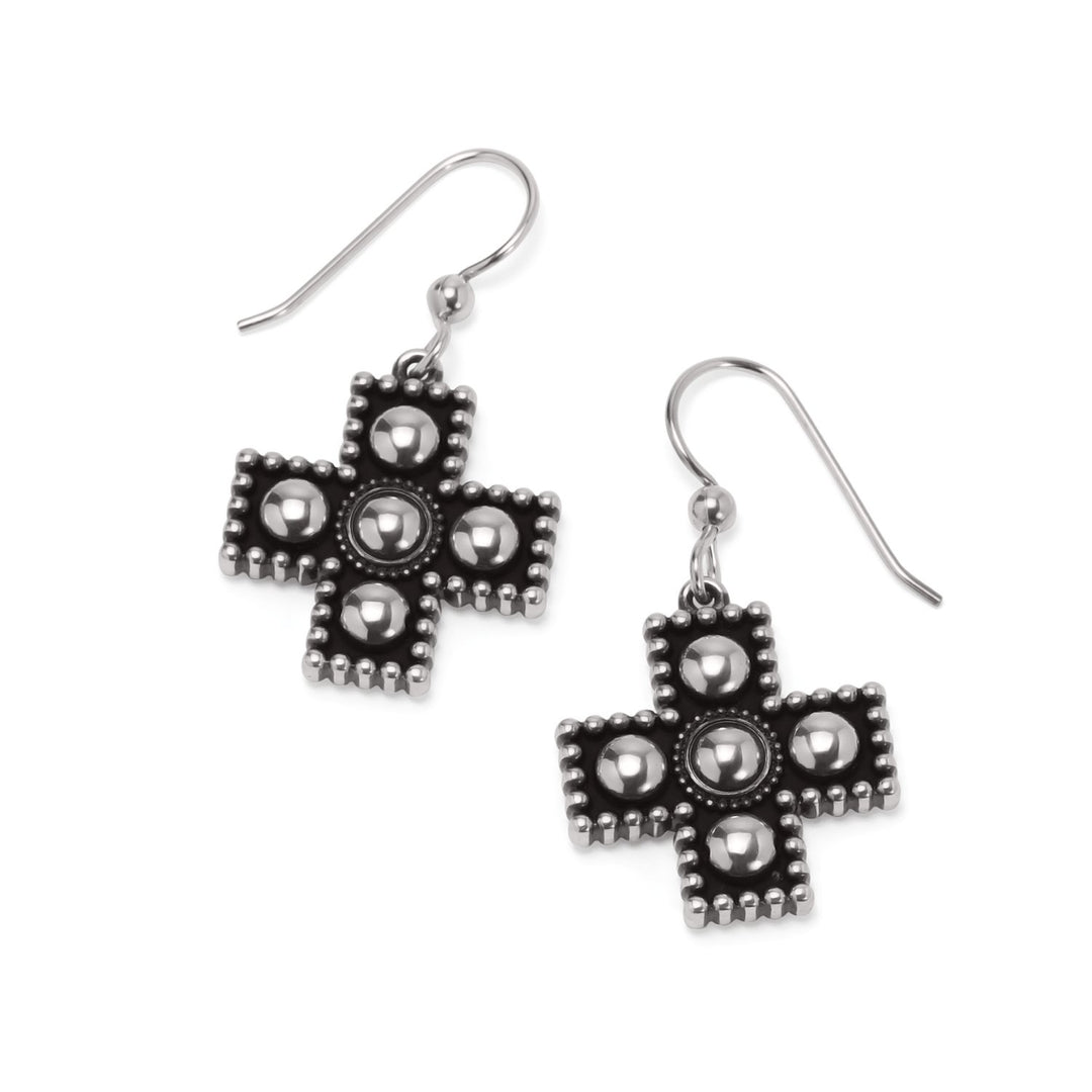 Pretty Tough Small Cross Earrings from Brighton
