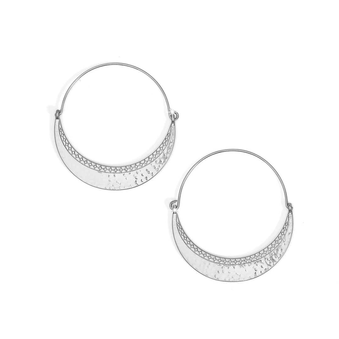 Palm Canyon Large Hoop Earrings from Brighton