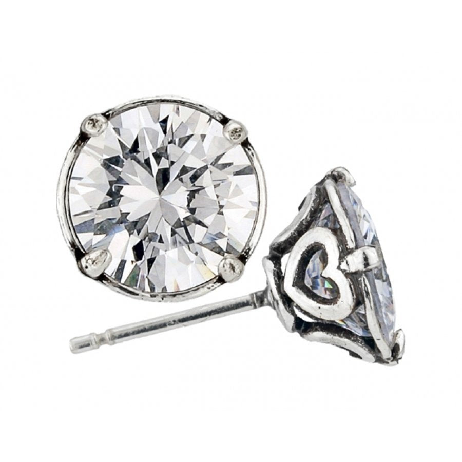 Brilliance 8MM Post Earrings from Brighton