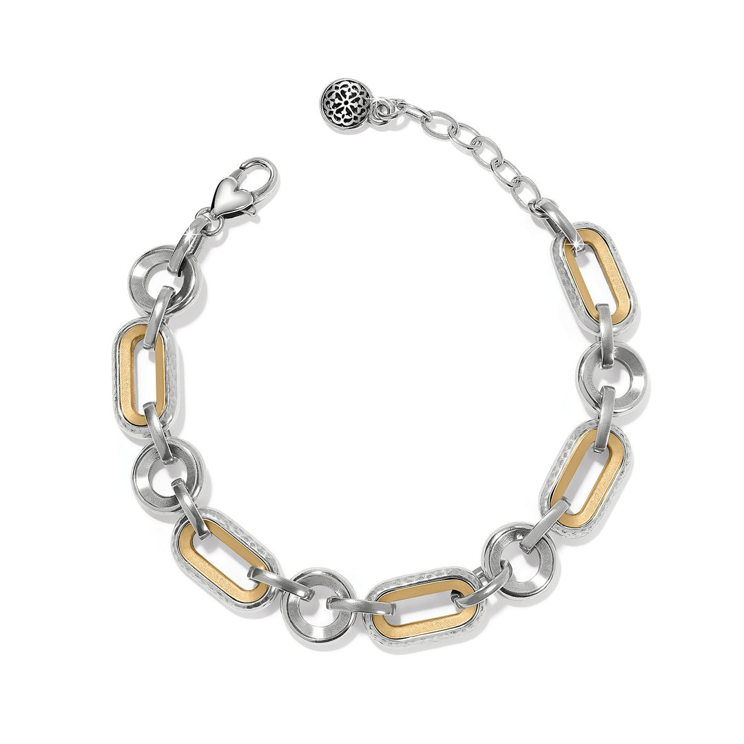 Medici Two Tone Link Bracelet from Brighton