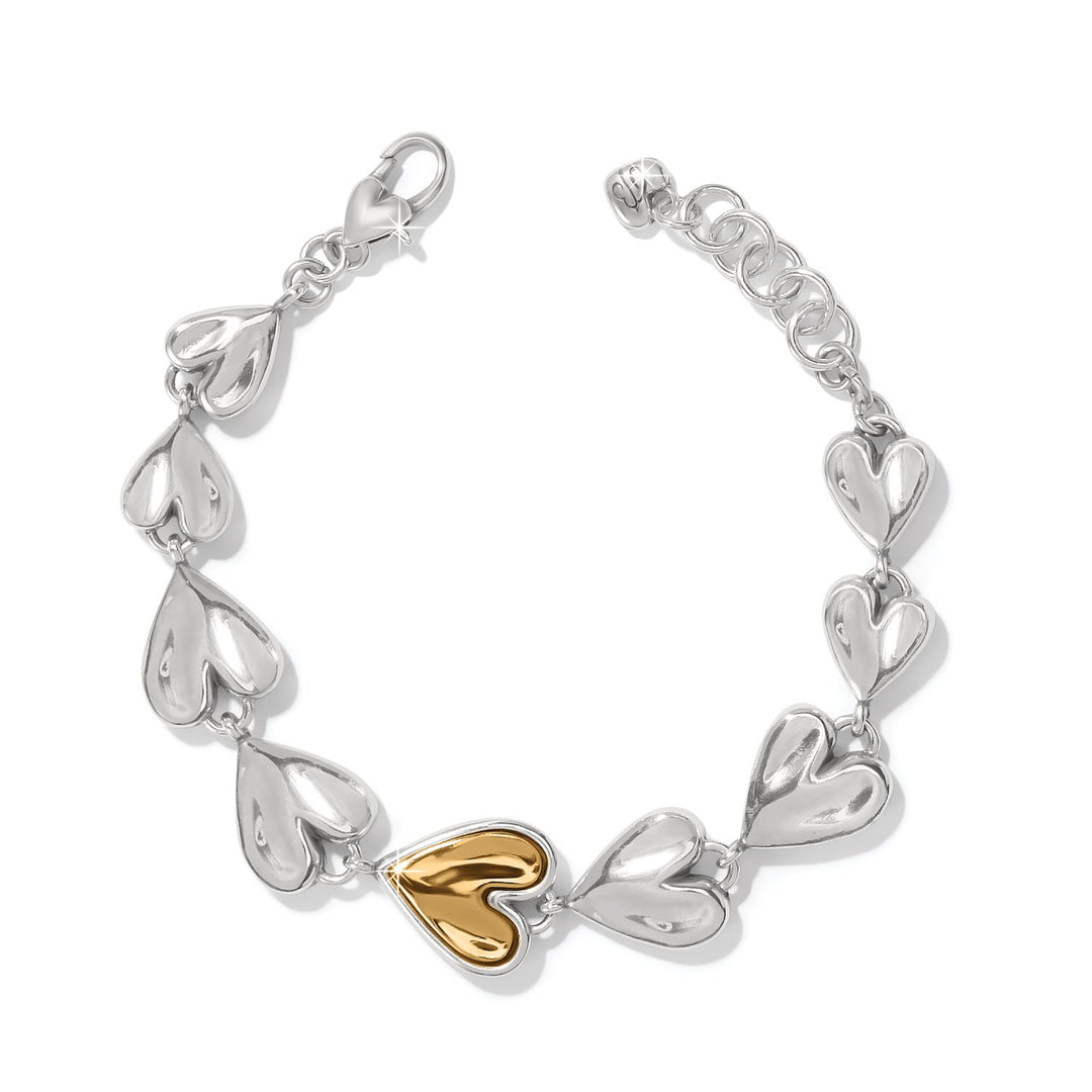 Cascade Heart Bracelet from Brighton