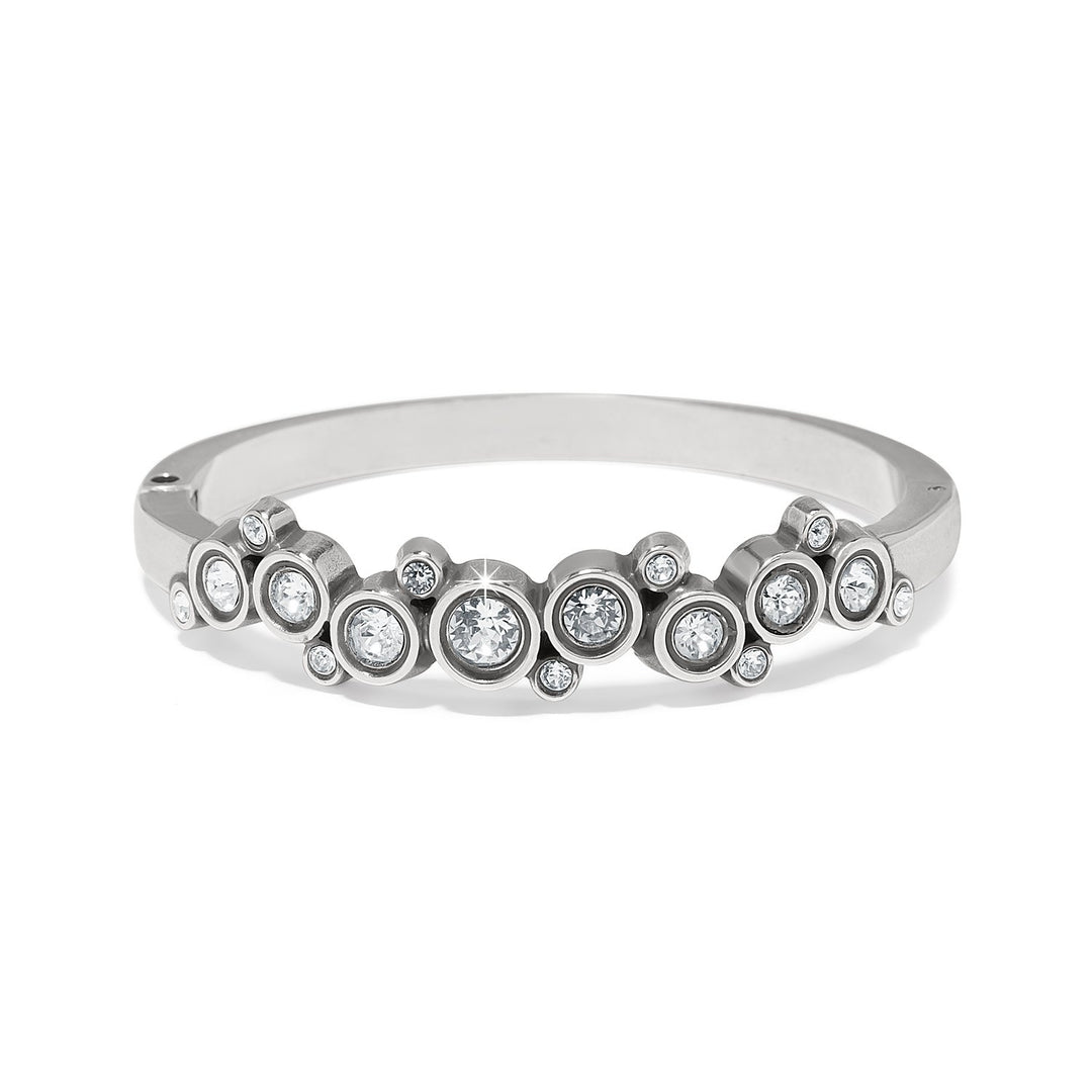 Constella Cluster Hinged Bangle from Brighton
