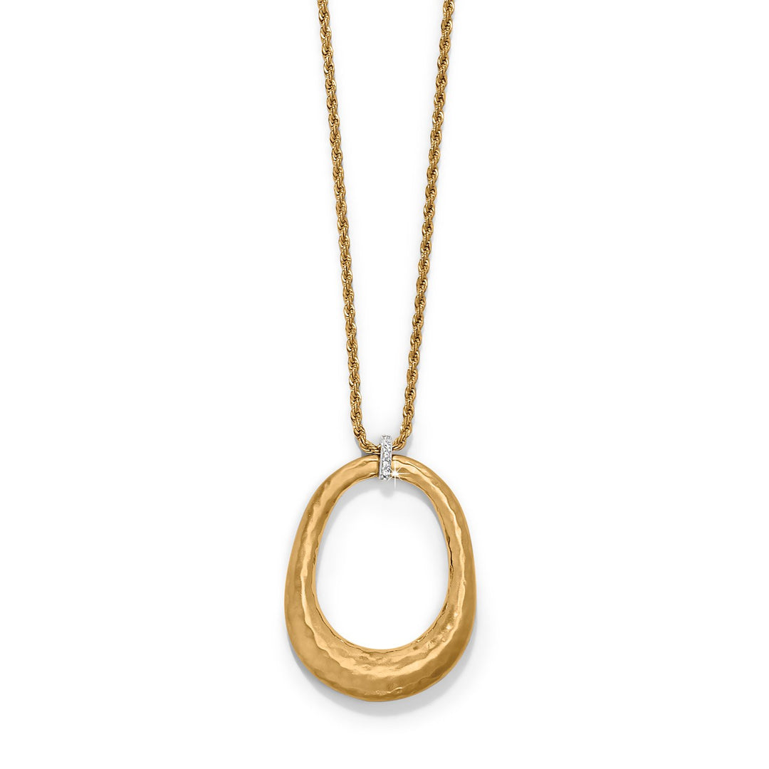Meridian Geo Open Ring Pendant Necklace from Brighton