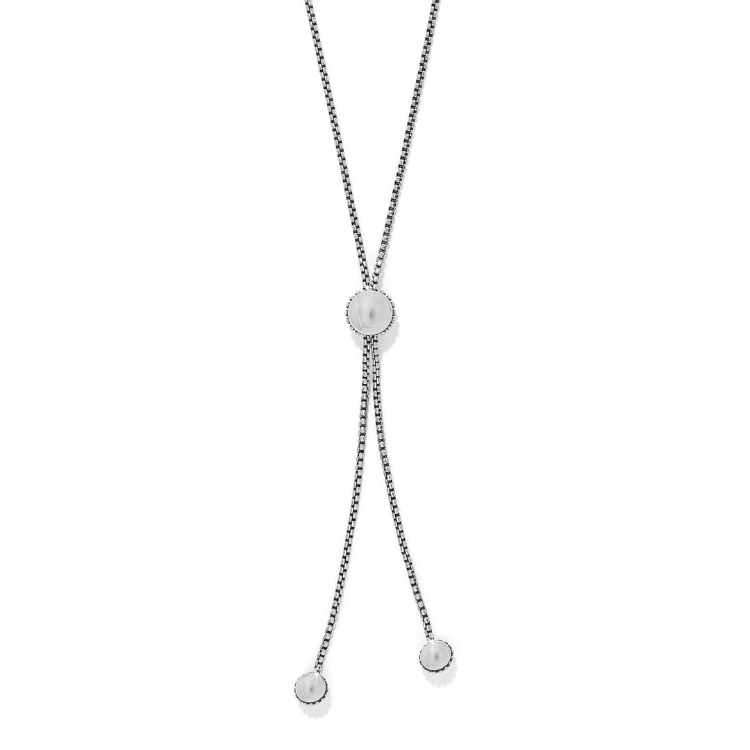 Pretty Tough Bold Stud Lariat Necklace from Brighton