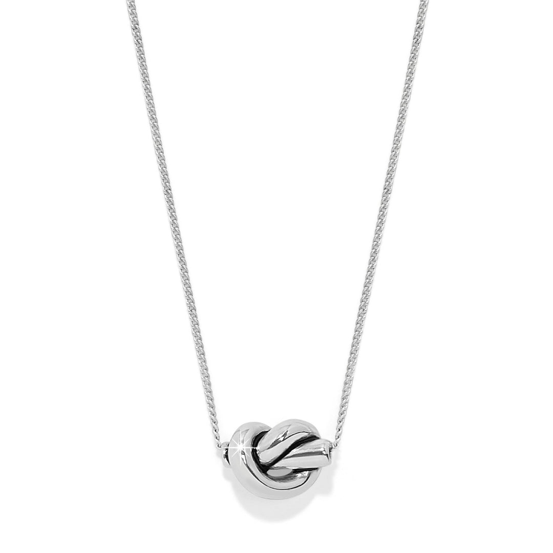 Interlok Single Knot Mini Necklace from Brighton
