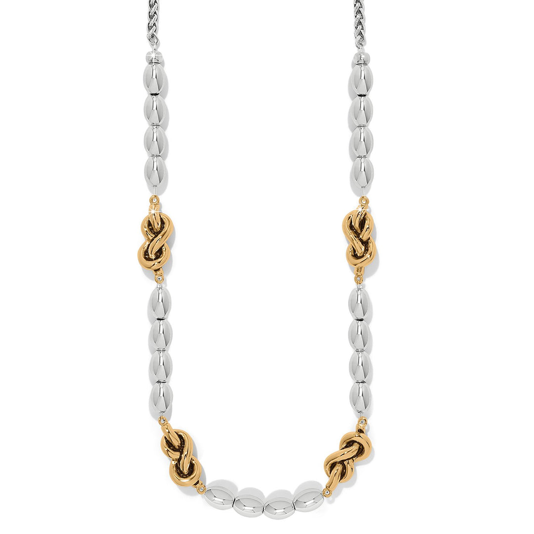 Interlok Single Knot Drops Collar Necklace from Brighton