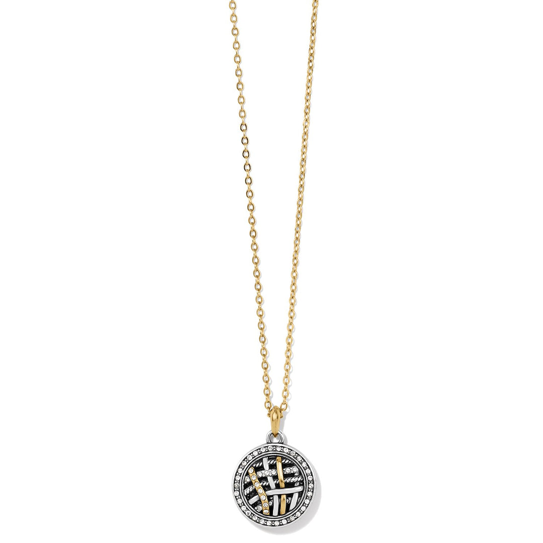 Neptune's Rings Woven Petite Necklace from Brighton