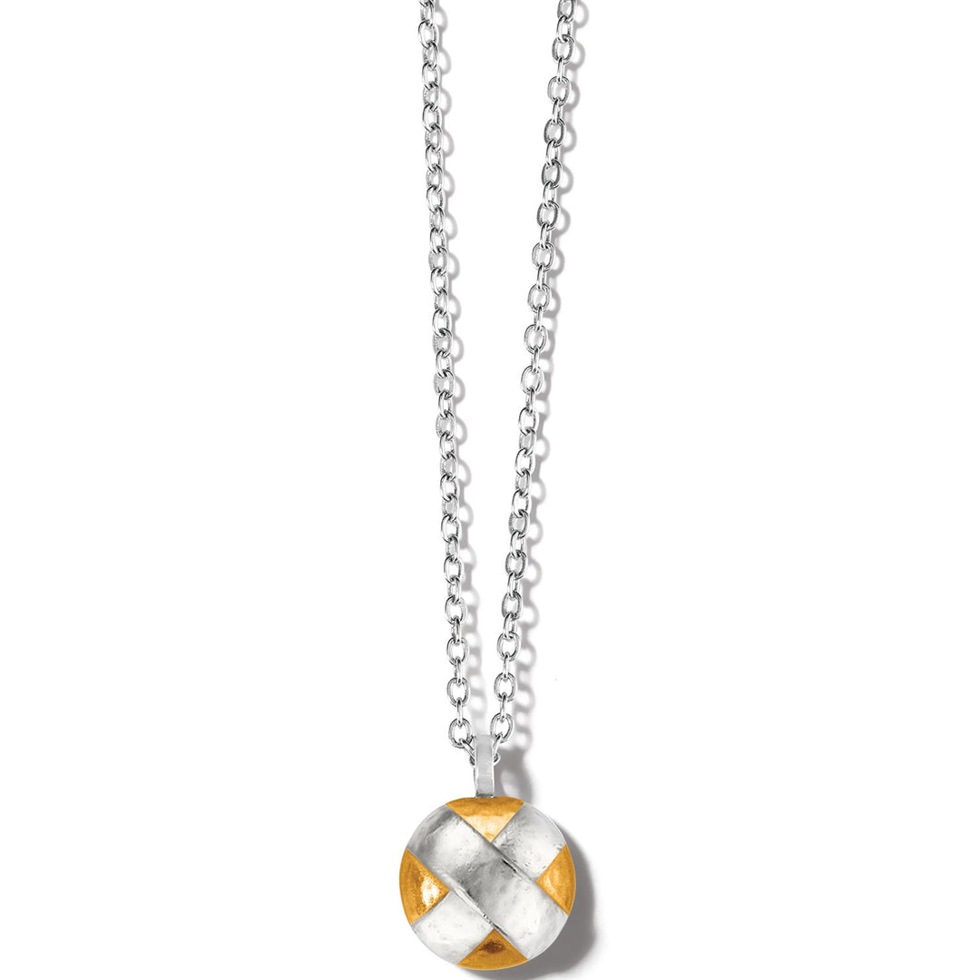 Entrata Round Short Necklace from Brighton