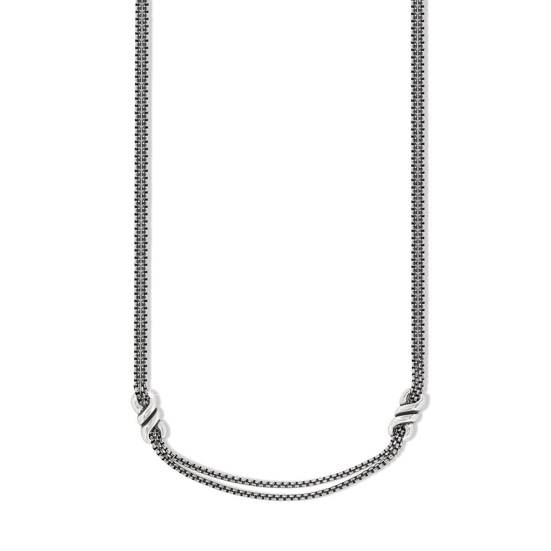 Interlok Twist Double Necklace from Brighton