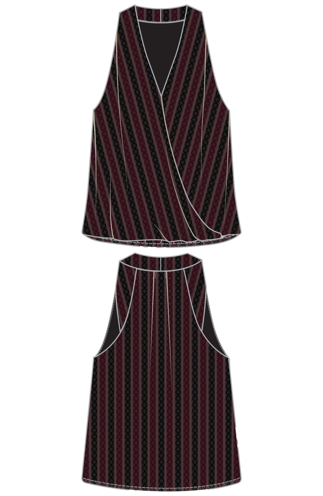 Sleeveless Crossover Top from Liverpool
