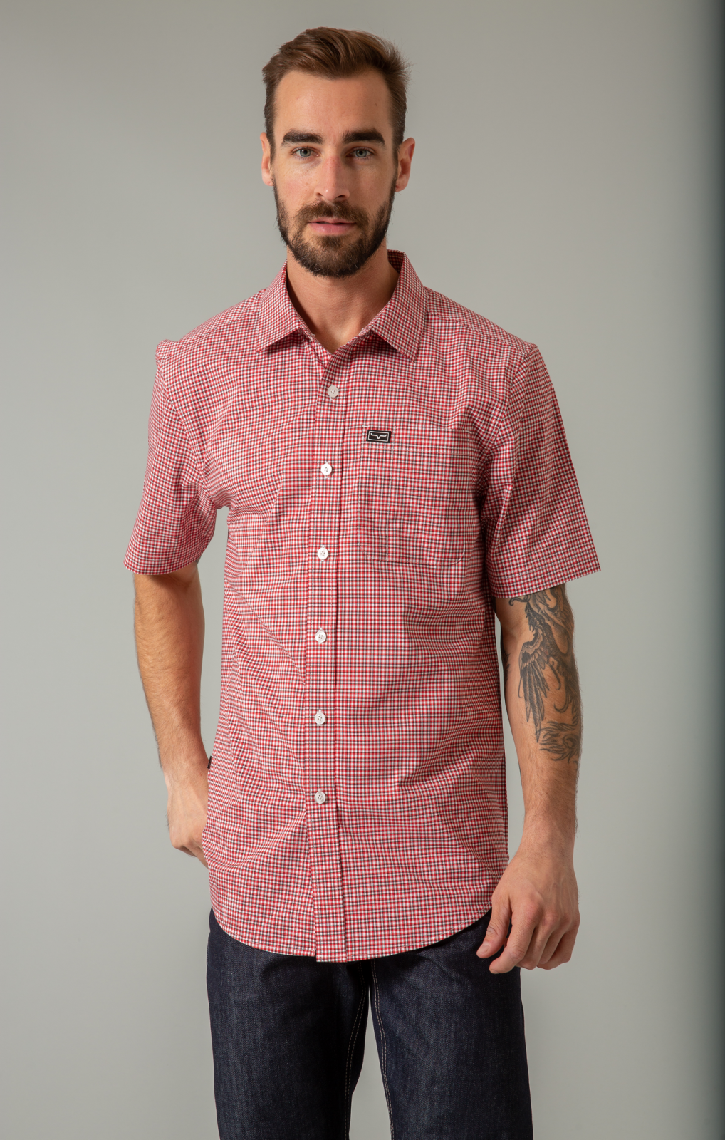 Chute Mini Check Shirt from Kimes Ranch