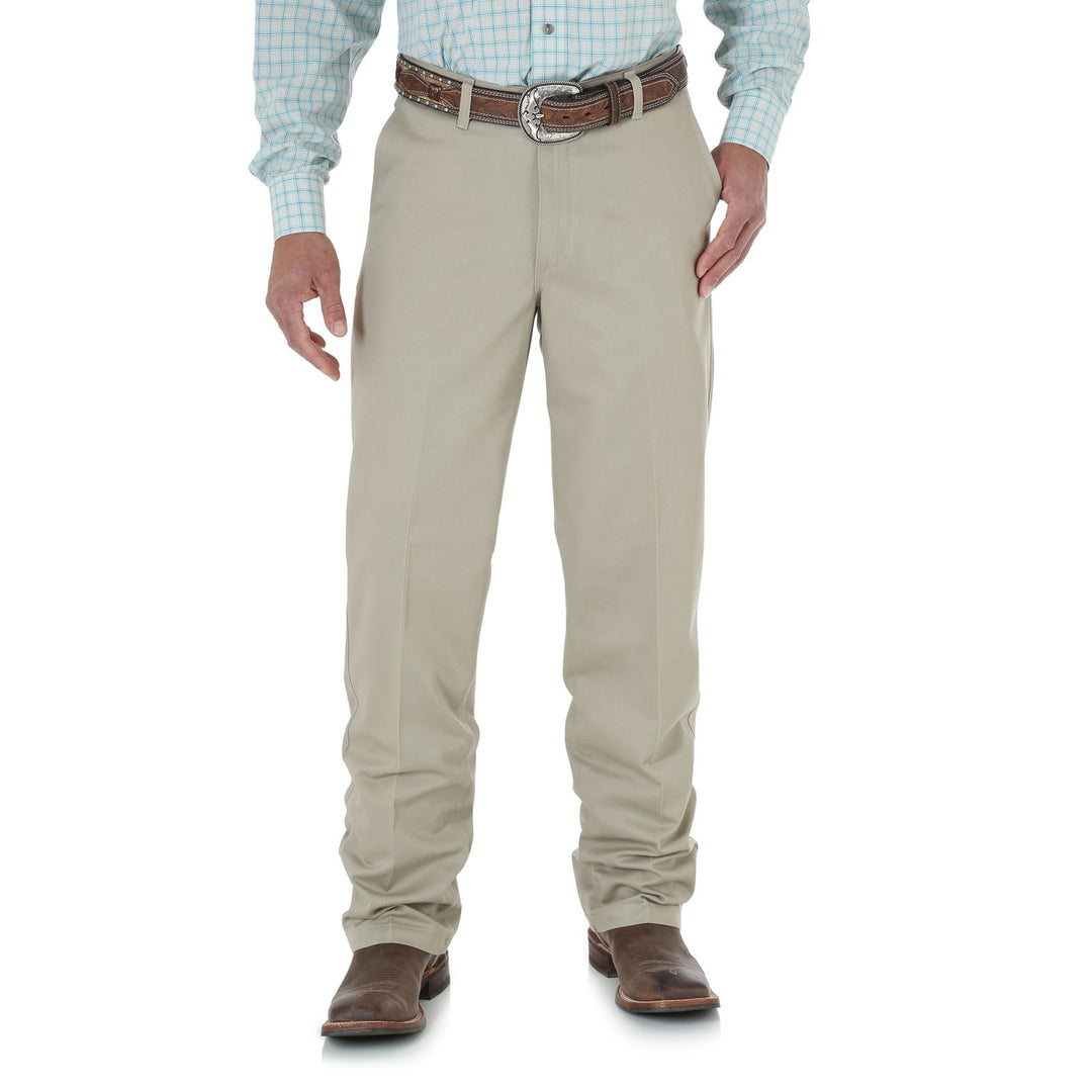 Riata Flat Front Pant from Wrangler - High Call Outfitters