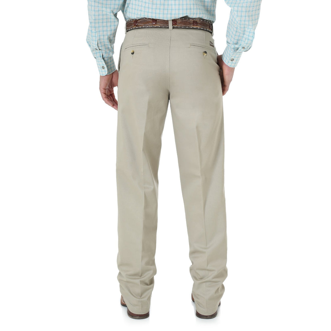 Riata Flat Front Pant from Wrangler - High Call Outfitters