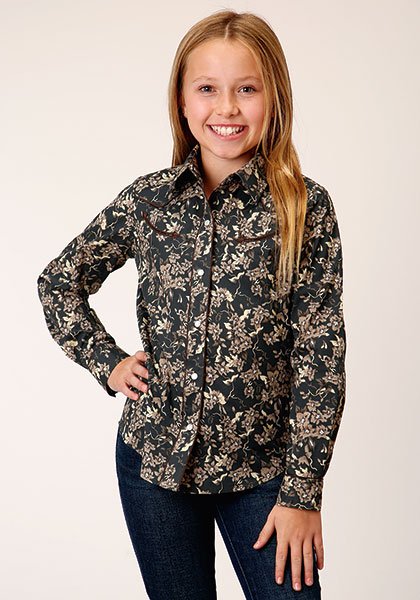 Floral Fancy Yoke Shirt from Roper