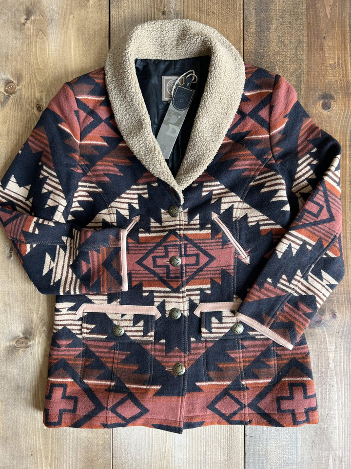 Bar X Car Coat from Double D Ranch