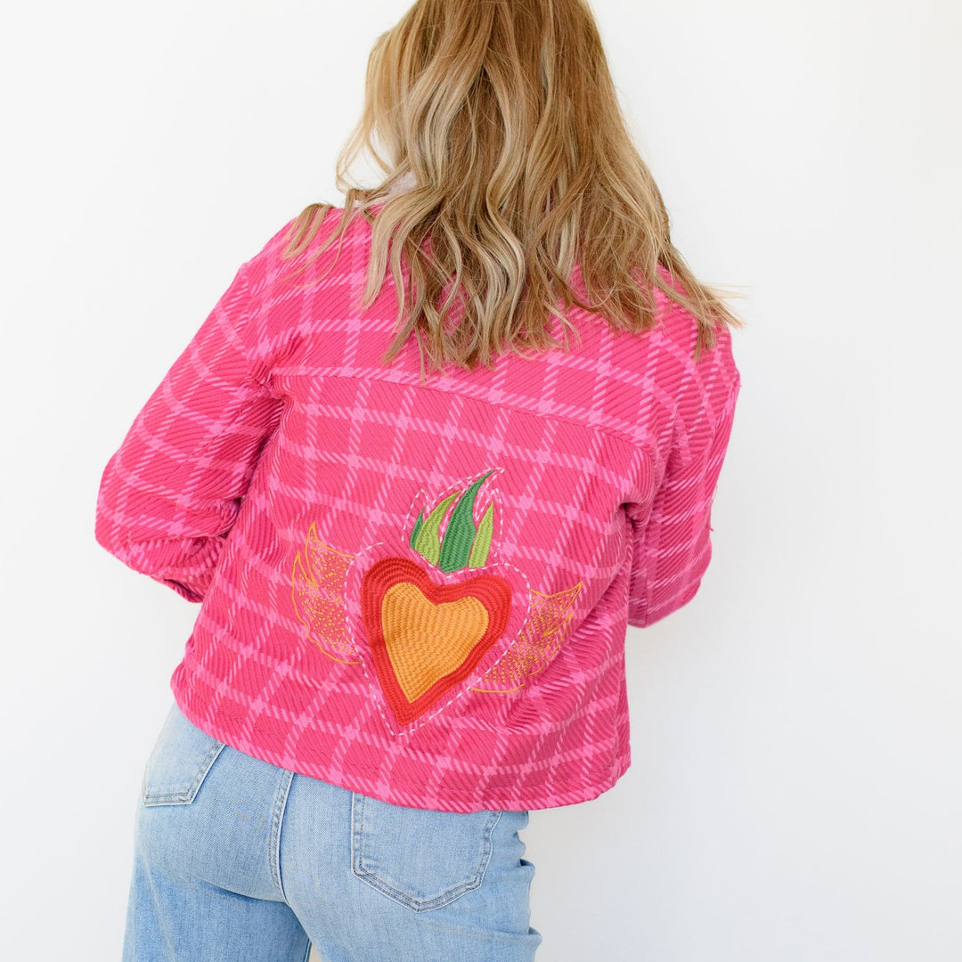 Flaming Heart Jacket from Ivy Jane