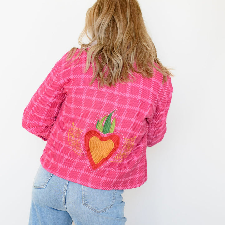 Flaming Heart Jacket from Ivy Jane