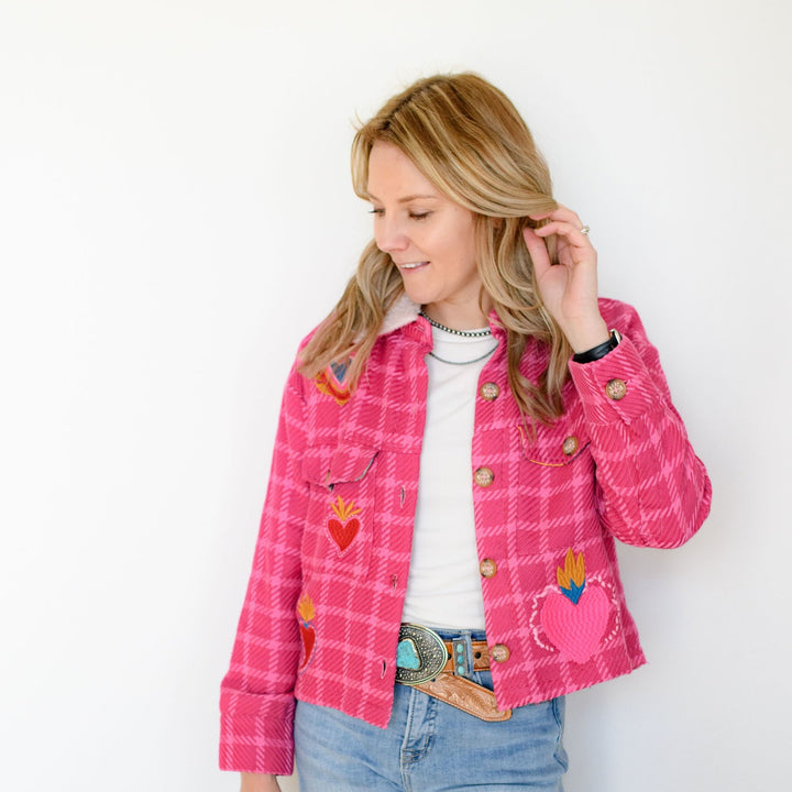 Flaming Heart Jacket from Ivy Jane