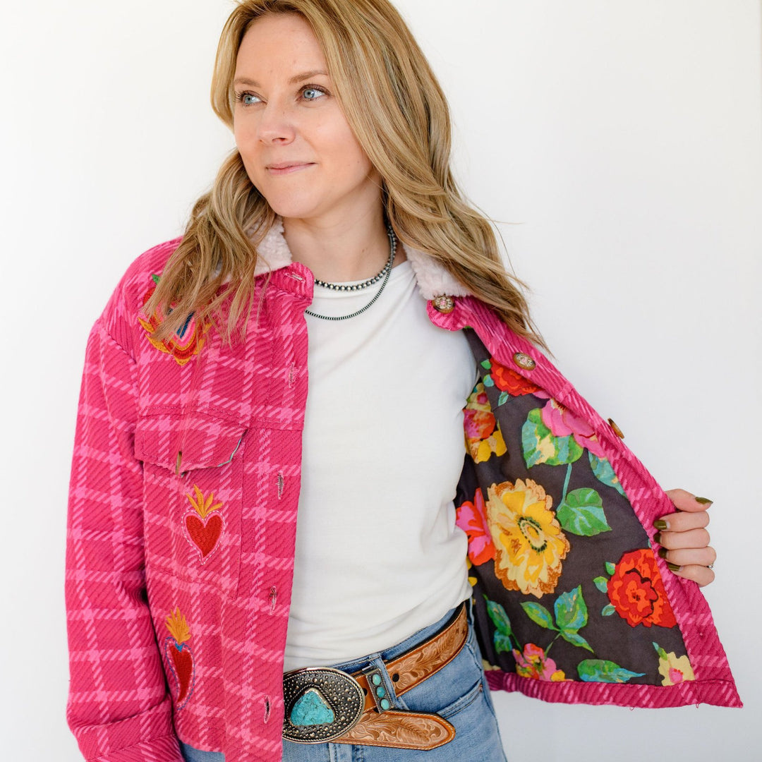 Flaming Heart Jacket from Ivy Jane