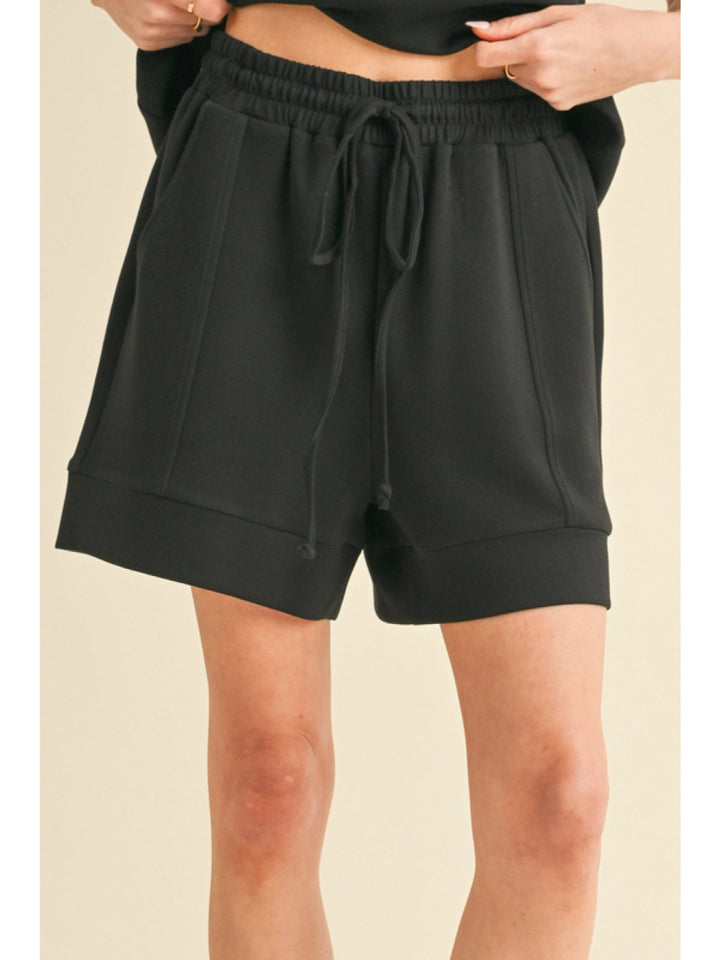 Drawstring Knit Short